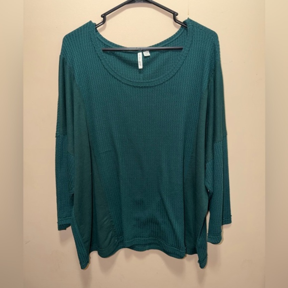 ‘Live Well Lifestyle’ Deep Green Blouse